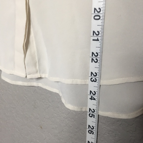 Sand Copenhagen Silk Blouse Sequin PeterPan Collar - Picture 11 of 12